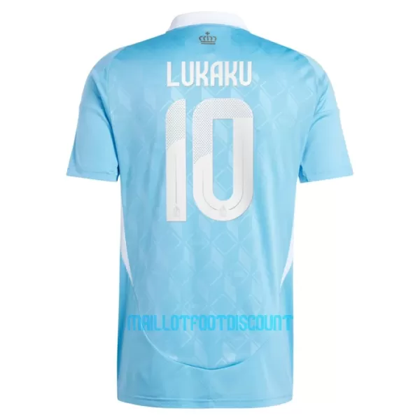 Maillot De Foot Belgique Romelu Lukaku 10 Extérieur Euro 2024