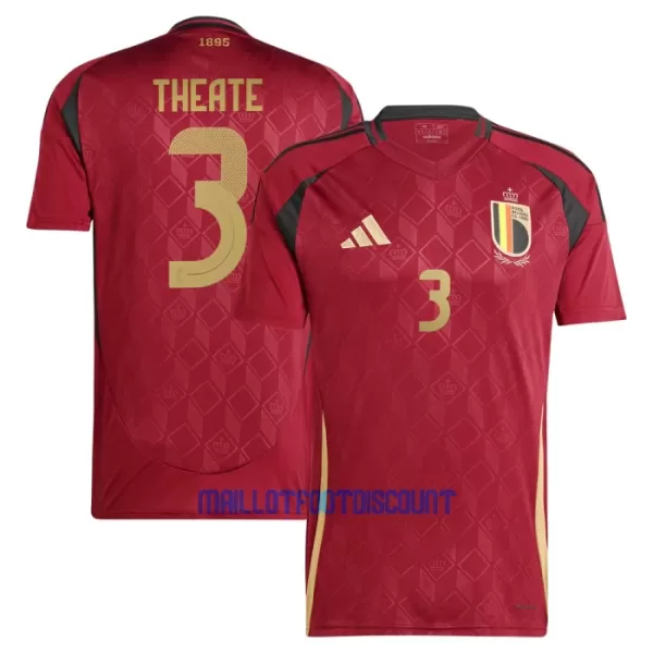 Maillot De Foot Belgique Theate 3 Domicile Euro 2024