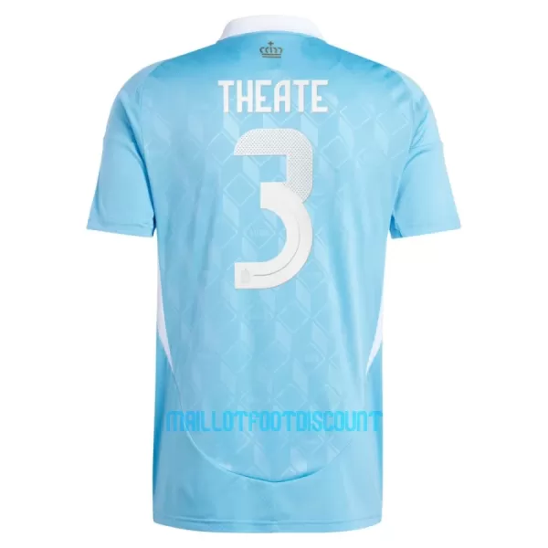 Maillot De Foot Belgique Theate 3 Extérieur Euro 2024