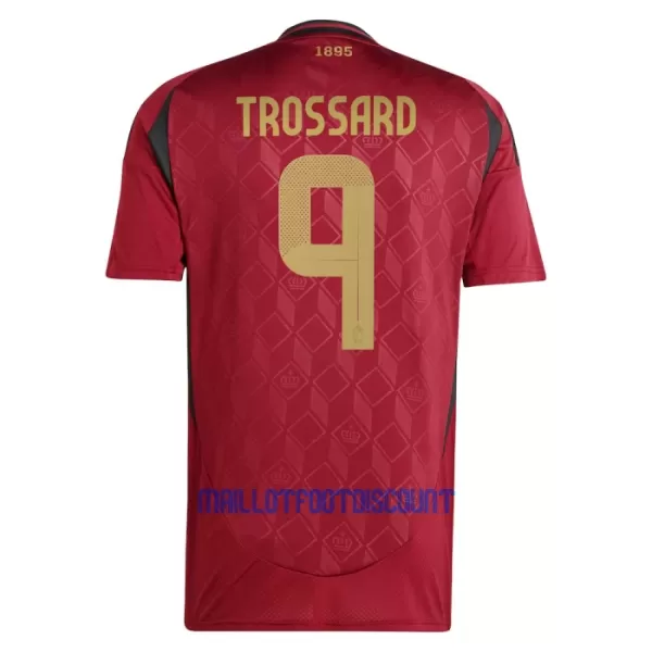 Maillot De Foot Belgique Trossard 9 Domicile Euro 2024