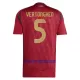 Maillot De Foot Belgique Vertonghen 5 Domicile Euro 2024