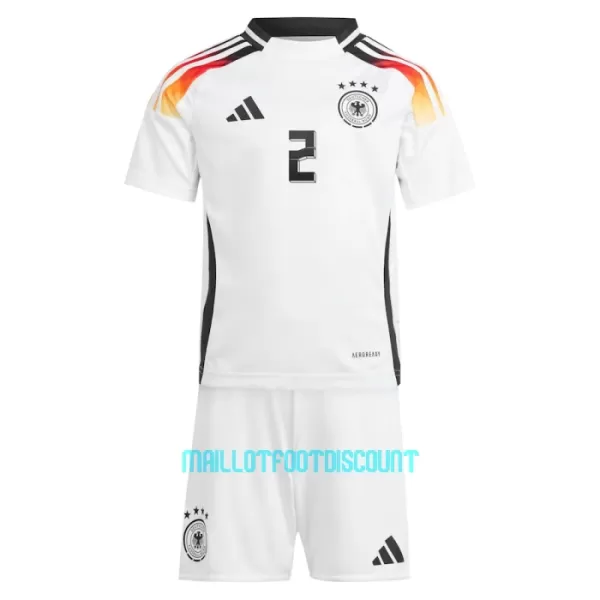 Kit De Football Allemagne Antonio Rüdiger 2 Enfant Domicile Euro 2024