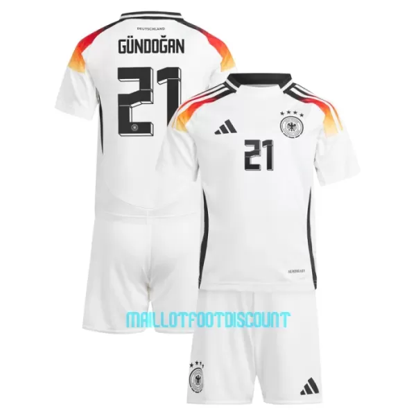 Kit De Football Allemagne Ilkay Gündogan 21 Enfant Domicile Euro 2024