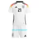 Kit De Football Allemagne Ilkay Gündogan 21 Enfant Domicile Euro 2024