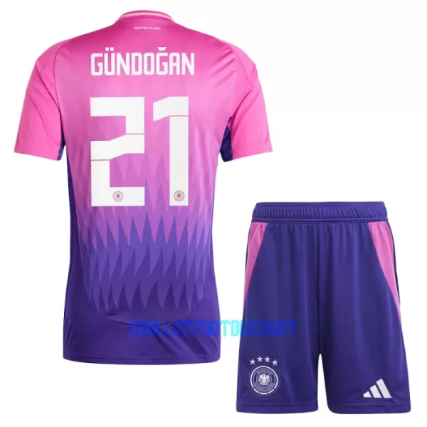 Kit De Football Allemagne Ilkay Gündogan 21 Enfant Extérieur Euro 2024