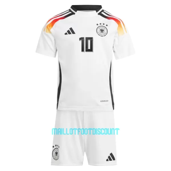 Kit De Football Allemagne Jamal Musiala 10 Enfant Domicile Euro 2024