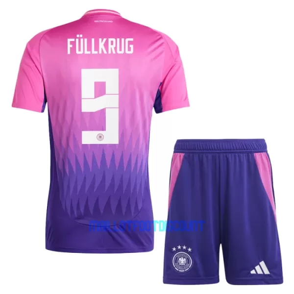 Kit De Football Allemagne Niclas Fullkrug 9 Enfant Extérieur Euro 2024