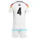 Kit De Football Allemagne Tah 4 Enfant Domicile Euro 2024