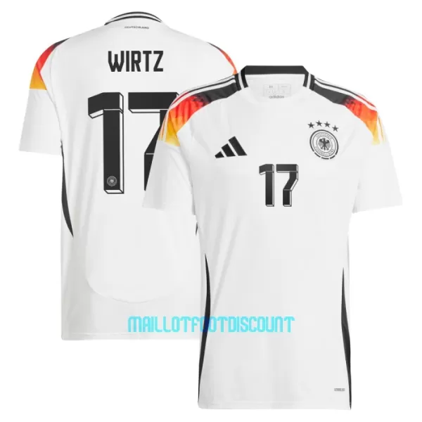 Maillot De Foot Allemagne Florian Wirtz 17 Domicile Euro 2024