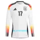 Maillot De Foot Allemagne Florian Wirtz 17 Domicile Euro 2024 Manches Longues