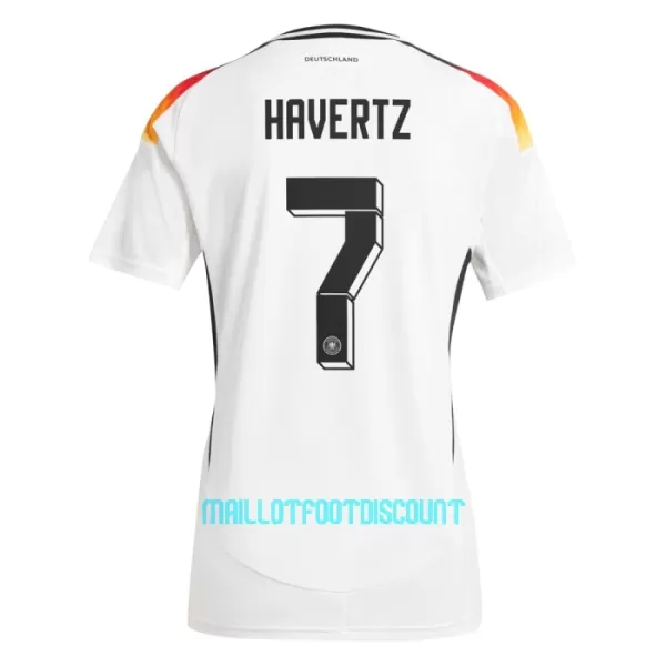 Maillot De Foot Allemagne Havertz 7 Femme Domicile Euro 2024