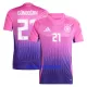 Maillot De Foot Allemagne Ilkay Gündogan 21 Extérieur Euro 2024