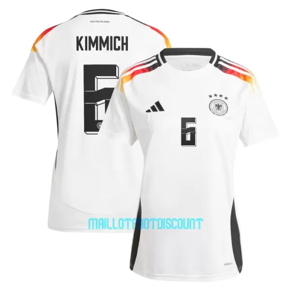 Maillot De Foot Allemagne Joshua Kimmich 6 Femme Domicile Euro 2024