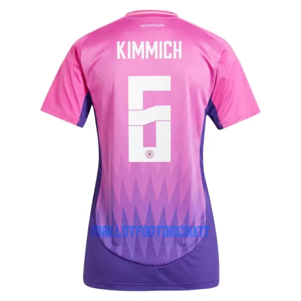 Maillot De Foot Allemagne Joshua Kimmich 6 Femme Extérieur Euro 2024