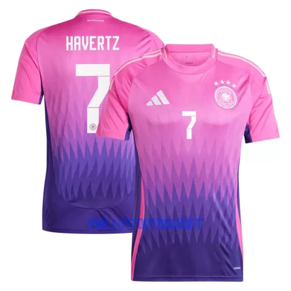 Maillot De Foot Allemagne Kai Havertz 7 Extérieur Euro 2024