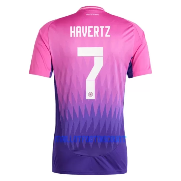 Maillot De Foot Allemagne Kai Havertz 7 Extérieur Euro 2024