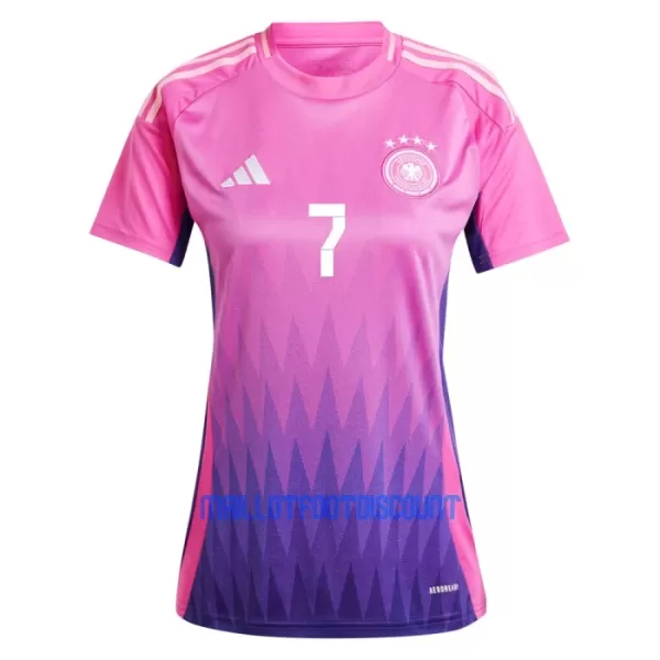 Maillot De Foot Allemagne Kai Havertz 7 Femme Extérieur Euro 2024