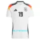 Maillot De Foot Allemagne Leroy Sané 19 Domicile Euro 2024