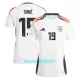 Maillot De Foot Allemagne Leroy Sané 19 Femme Domicile Euro 2024