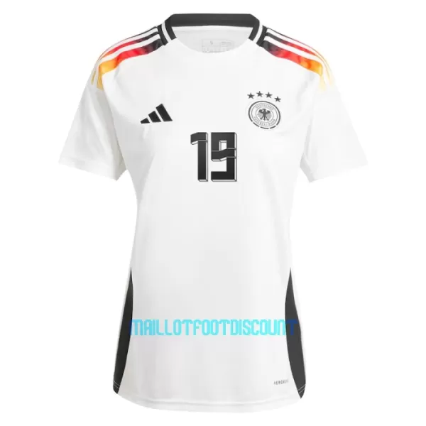 Maillot De Foot Allemagne Leroy Sané 19 Femme Domicile Euro 2024