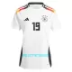 Maillot De Foot Allemagne Leroy Sané 19 Femme Domicile Euro 2024