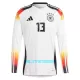 Maillot De Foot Allemagne Thomas Müller 13 Domicile Euro 2024 Manches Longues