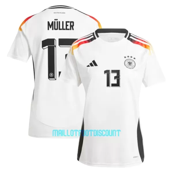 Maillot De Foot Allemagne Thomas Müller 13 Femme Domicile Euro 2024