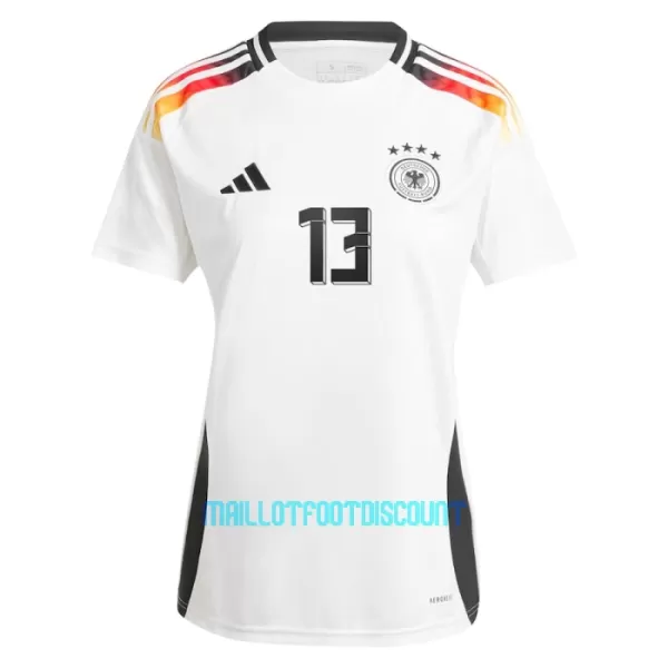 Maillot De Foot Allemagne Thomas Müller 13 Femme Domicile Euro 2024