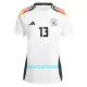 Maillot De Foot Allemagne Thomas Müller 13 Femme Domicile Euro 2024