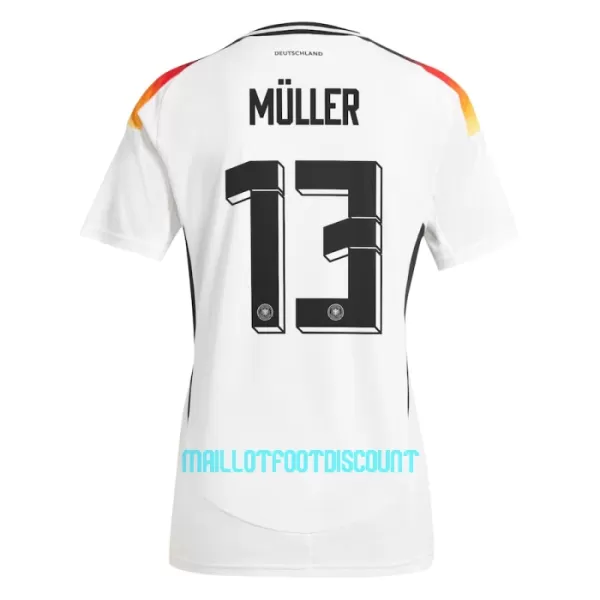 Maillot De Foot Allemagne Thomas Müller 13 Femme Domicile Euro 2024