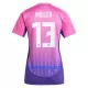 Maillot De Foot Allemagne Thomas Müller 13 Femme Extérieur Euro 2024