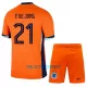 Kit De Football Pays-Bas Frenkie de Jong 21 Enfant Domicile Euro 2024