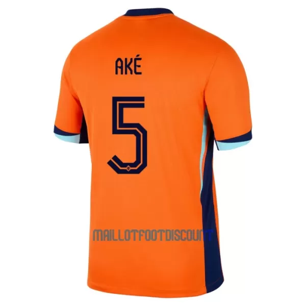 Maillot De Foot Pays-Bas Ake 5 Domicile Euro 2024