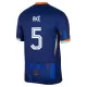 Maillot De Foot Pays-Bas Ake 5 Extérieur Euro 2024