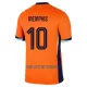 Maillot De Foot Pays-Bas Memphis Depay 10 Domicile Euro 2024