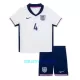 Kit De Football Angleterre Declan Rice 4 Enfant Domicile Euro 2024