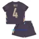 Kit De Football Angleterre Declan Rice 4 Enfant Extérieur Euro 2024