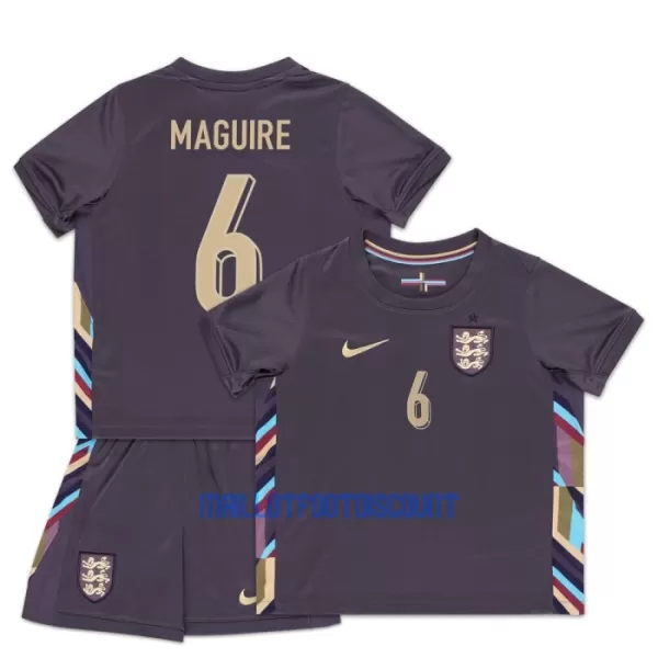 Kit De Football Angleterre Harry Maguire 6 Enfant Extérieur Euro 2024