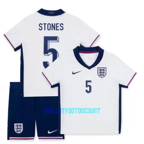 Kit De Football Angleterre John Stones Enfant Domicile Euro 2024