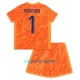 Kit De Football Gardien Angleterre Pickford 1 Enfant Euro 2024 Orange