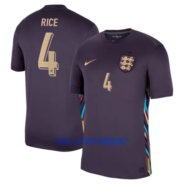 Maillot De Foot Angleterre Declan Rice 4 Extérieur Euro 2024