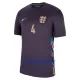 Maillot De Foot Angleterre Declan Rice 4 Extérieur Euro 2024