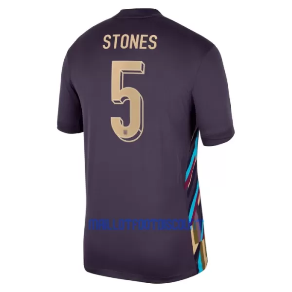 Maillot De Foot Angleterre John Stones 5 Extérieur Euro 2024