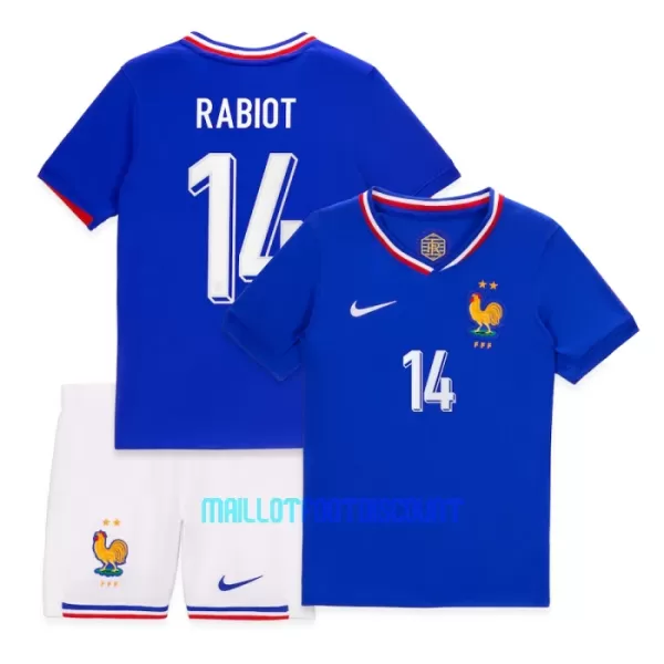 Kit De Football France Adrien Rabiot 14 Enfant Domicile Euro 2024