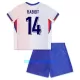 Kit De Football France Adrien Rabiot 14 Enfant Extérieur Euro 2024