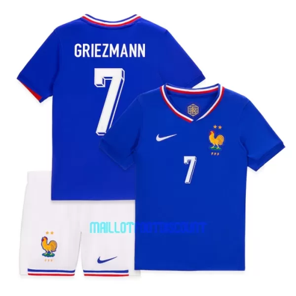 Kit De Football France Antoine Griezmann 7 Enfant Domicile Euro 2024