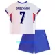 Kit De Football France Antoine Griezmann 7 Enfant Extérieur Euro 2024