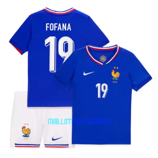 Kit De Football France Fofana 19 Enfant Domicile Euro 2024