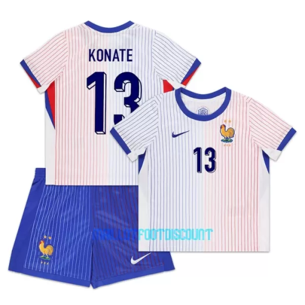 Kit De Football France Konate 13 Enfant Extérieur Euro 2024