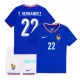 Kit De Football France Theo Hernandez 22 Enfant Domicile Euro 2024